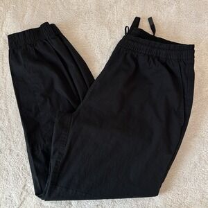 Bonobos Fielder Cargo Pants Mens Medium Black Ripstop Stretch Tapered‎